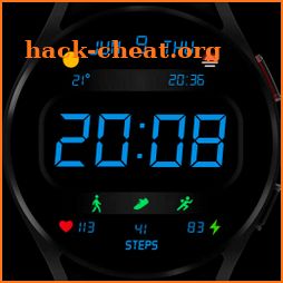 LCD Watch Face Wear OS icon