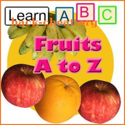Learn ABC with Fruits A to Z icon