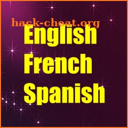 Learn English French Spanish icon