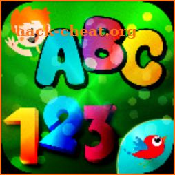 Learn English letters and numbers for children icon