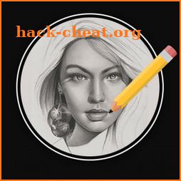 Learn Sketching tutorials & Face drawing icon