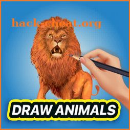 Learn to draw animals icon