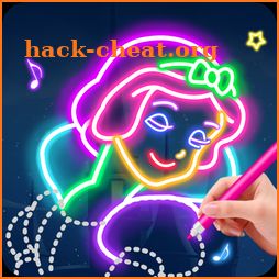 Learn To Draw Glow Princess icon