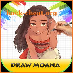 Learn To Draw Moana icon