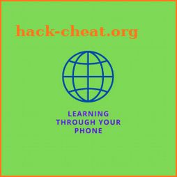 Learning through your phone icon