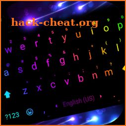 LED Pastel Keyboard Background icon