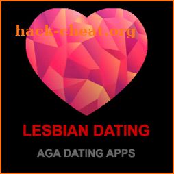 Lesbian Dating App - AGA icon