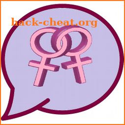 Lesbian Dating: Only women - Lesbian Chat Dating icon