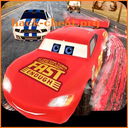 Lightning Cars Traffic Fast Racing 3D icon