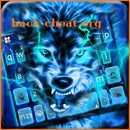 Lightning Wolf Keyboard Theme icon