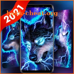 Lightning Wolf Live Wallpaper Themes icon