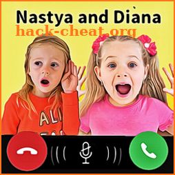 Like Nastya And Diana - Fake Call & Talk Prank icon