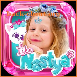 Like Nastya World games&video icon