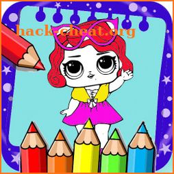 Lily Doll Coloring Book icon