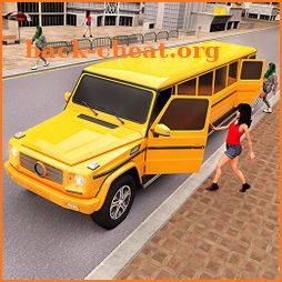 Limo Taxi Driving Simulator :Limousine Car Games icon