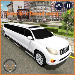 Limousine car game city driver icon