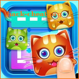Line Puzzle: Funny Cats icon