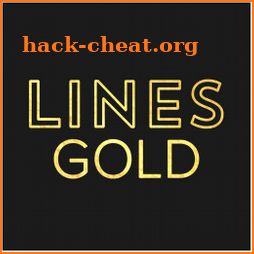 Lines Gold - Icon Pack (Pro Version) icon