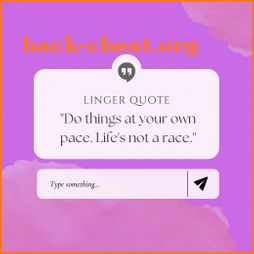 Linger Quote icon