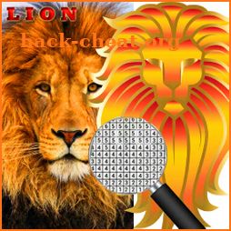Lion Pixel Art Coloring By Number icon