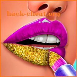 Lip makeover art: makeup games icon