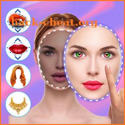 Lipsy - Face Editing, Eye, Lips, Hairstyles Makeup icon