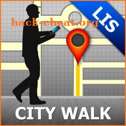 Lisbon Map and Walks icon