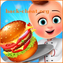 Little Baby Burger Cooking - Restaurant Free Game icon