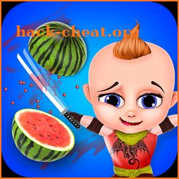 Little Baby Fruit Slice Farm - Free game icon
