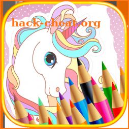 Little Coloring Books Pony Unicorn icon