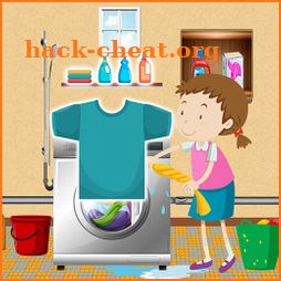 Little Laundry Service : Cloth Washing Game icon