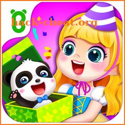 Little panda's birthday party icon