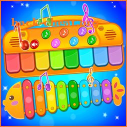 Little Piano Drum & Music Instrument - Kids Games icon