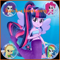 Little Pony Mermaid Run 2 icon