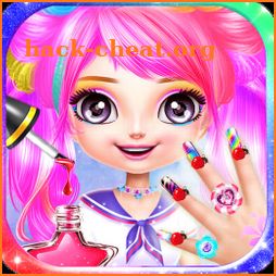 Little Princess Nail Art Salon Makeup Kids icon