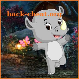 Little Rhinoceros Rescue Best Escape Game-397 icon