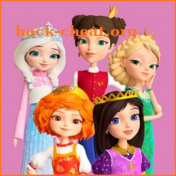 Little Tiaras: Princess games, 3D runner for girls icon
