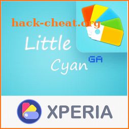 LITTLE™ XPERIA Theme | CYAN 🎨 icon