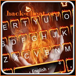 Live 3D Burning Flame Keyboard Theme icon