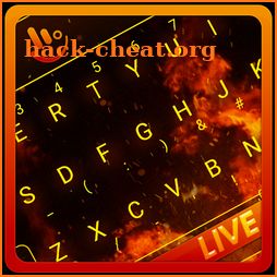 Live 3D Cool Flaming Fire Keyboard Theme icon