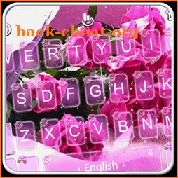 Live 3D Pink Rose Keyboard Theme icon