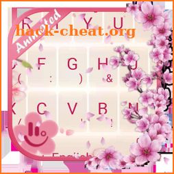 Live 3D Sakura Keyboard Theme icon
