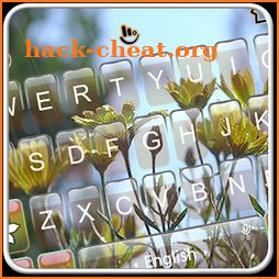 Live 3D Spring Rainy Flower Keyboard Theme icon