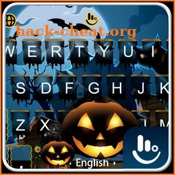 Live Blue Halloween Keyboard Theme icon