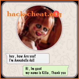 Live Chat With Annabelle doll - Prank icon
