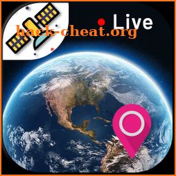 Live Earth Map HD-GPS Satellite & Live Street View icon