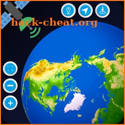Live Earth Map Navigation GPS Route finder icon