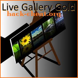 Live Gallery Gold (plus Clock) icon