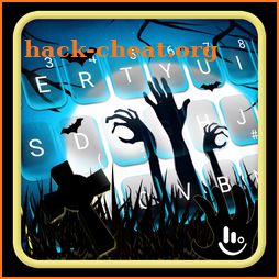 Live Halloween Graveyard Keyboard Theme icon