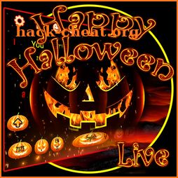 Live Happy Halloween Keyboard Theme icon